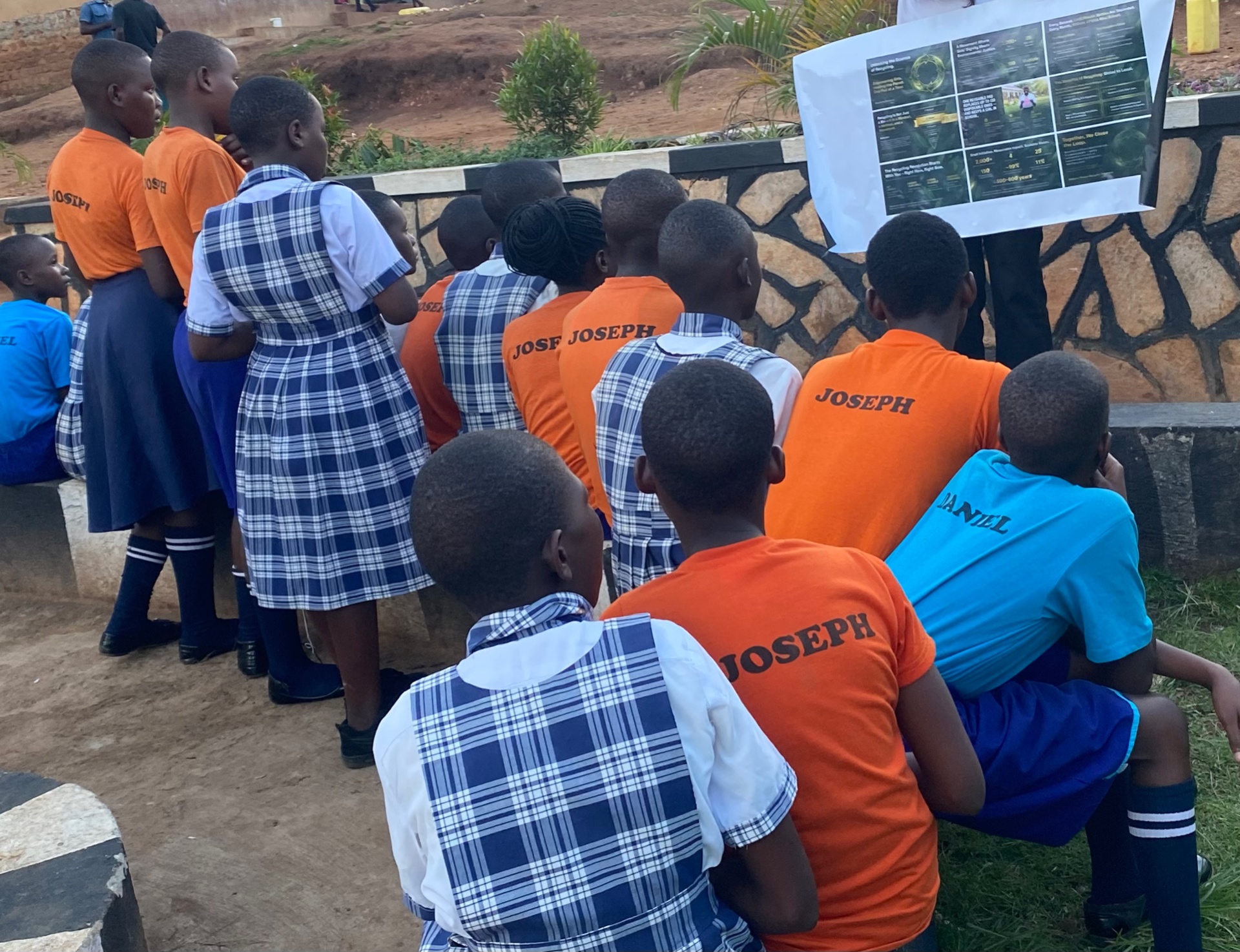Nassuuna Initiative field moment with participants